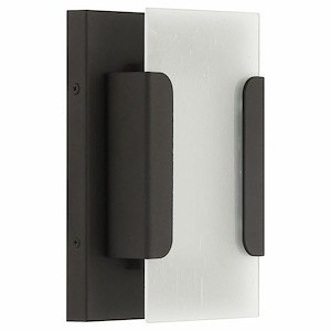 Hubert-8W 1 LED Outdoor Wall Mount In Contemporary Style-8 Inches Tall and 6 Inches Wide - 1265328