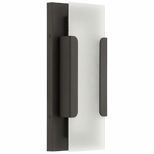 Hubert - 8W 1 LED Outdoor Wall Mount In Contemporary Style-13 Inches Tall and 6 Inches Wide