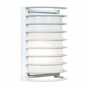 Bermuda - 13W 1 LED Marine Grade Wet Location Bulkhead-10.5 Inches Tall and 7 Inches Wide