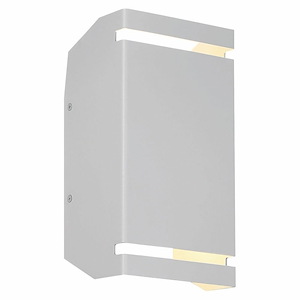 La Vida - 32W 2 LED Outdoor Wall Mount In Transitional Style-10 Inches Tall and 5.5 Inches Wide