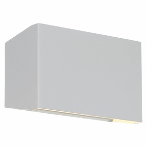 Amora - 40W 2 LED Outdoor Wall Mount In Contemporary Style-5.5 Inches Tall and 8.75 Inches Wide