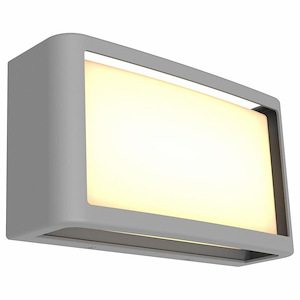 Malibu - 8W 1 LED Outdoor Wall Sconce In Modern Style-5 Inches Tall and 9 Inches Wide