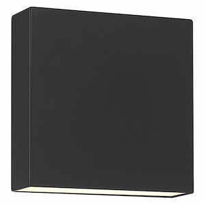 Strand - 12W 1 LED Outdoor Wall Sconce In Modern Style-5.5 Inches Tall and 5.5 Inches Wide - 1283951