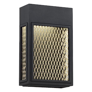 Metro-Outdoor Small Wall Sconce In Transitional Style-6.5 Inches Wide By 10 Inches Tall