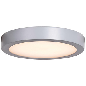 Ulko-11W 1 LED Outdoor Flush Mount in Contemporary Style-5.5 Inches Wide by 1 Inches Tall