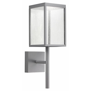 Reveal-Outdoor Rectangular Wall Sconce in Transitional Style-7 Inches Wide by 22 Inches Tall