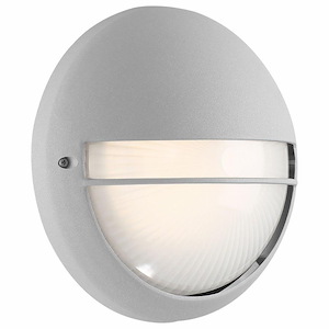 Clifton-12W 1 LED Outdoor Bulkhead in Contemporary Style-9.75 Inches Wide by 9.75 Inches Tall