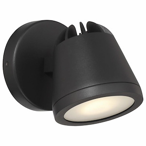 WeeGo - 1 Light Outdoor Adjustable Spotlight In Industrial Style-5.25 Inches Tall and 4.75 Inches Wide