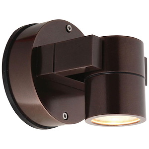 KO-5.5W 1 LED Marine Grade Adjustable Spotlight-4 Inches Wide by 4 Inches Tall