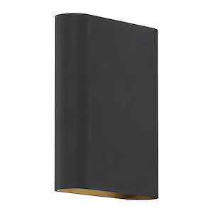 Lux-Bi-Directional Wall Sconce in Transitional Style-6.25 Inches Wide by 8 Inches Tall