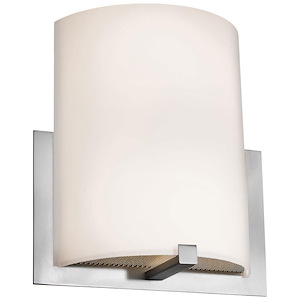 Cobalt Wall Sconce-4 Inches Wide by 11.5 Inches Tall