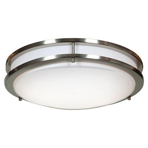 Solero-Flush Mount-14 Inches Wide by 4 Inches Tall