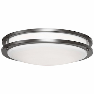 Aero - 2 Light Flush Mount In Contemporary Style-4 Inches Tall and 12.5 Inches Wide