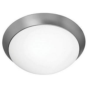 Cobalt-15W 1 LED Flush Mount-13 Inches Wide by 4 Inches Tall - 478172