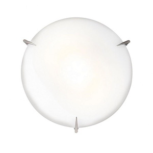 Zenon-Two Light Flush Mount-12 Inches Wide by 3.5 Inches Tall