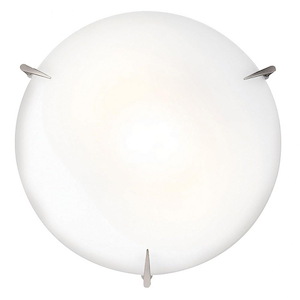 Zenon-Three Light Flush Mount-16 Inches Wide by 3.75 Inches Tall