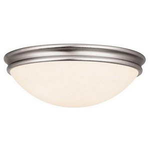 Atom Flush Mount-14 Inches Wide by 4 Inches Tall