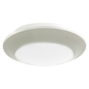 Relic-25W 1 Led Round Flush Mount-9.25 Inches Wide By 2.75 Inches Tall