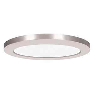 ModPLUS-12W 1 LED Flush Mount in Contemporary Style-7 Inches Wide by 0.5 Inches Tall