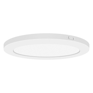 ModPLUS-12W 1 LED Flush Mount in Contemporary Style-7 Inches Wide by 0.5 Inches Tall