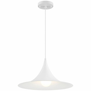 Costa - 4W 1 LED Pendant In Contemporary Style-8.25 Inches Tall and 15.75 Inches Wide