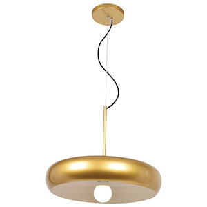 Bistro-5W 1 LED Round Small Pendant-15.75 Inches Wide by 12.75 Inches Tall - 711490