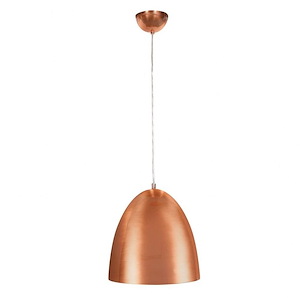 Essence-One Light Dome Pendant-11.75 Inches Wide By 12 Inches Tall