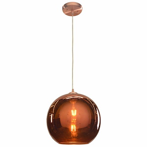 Glow-One Light Large Pendant-12 Inches Wide By 12 Inches Tall - 1301928