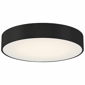 Como - 40W 1 LED Flush Mount In Transitional Style-4 Inches Tall and 21.75 Inches Wide - 1265384