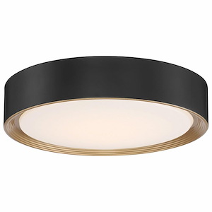 Malaga-24W 1 Led Flush Mount In Contemporary Style-15.75 Inches Wide By 3.25 Inches Tall - 1012343