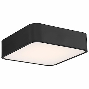 Granada-16W 1 LED Flush Mount in Contemporary Style-12 Inches Wide by 3.25 Inches Tall - 1012327