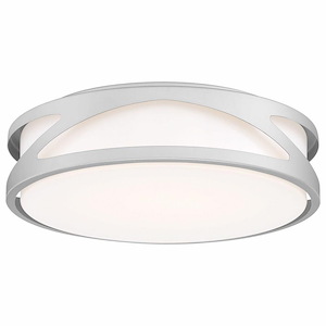 Lucia-16W 1 LED Flush Mount in Contemporary Style-13.75 Inches Wide by 4 Inches Tall