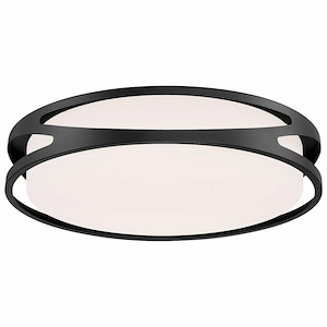 Lucia-24W 1 LED Flush Mount in Contemporary Style-17.75 Inches Wide by 4 Inches Tall