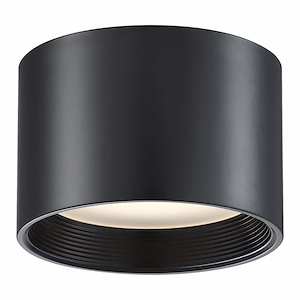 Reel - 30W 1 LED Flush Mount-5.25 Inches Tall and 8 Inches Wide