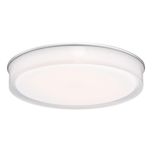 Illumi-Flush Mount In Transitional Style-8 Inches Wide By 1.25 Inches Tall