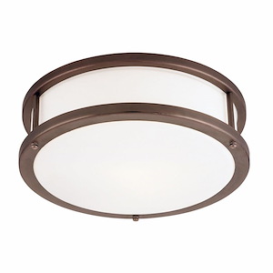 Conga Flush Mount-16 Inches Wide by 4.5 Inches Tall - 125238