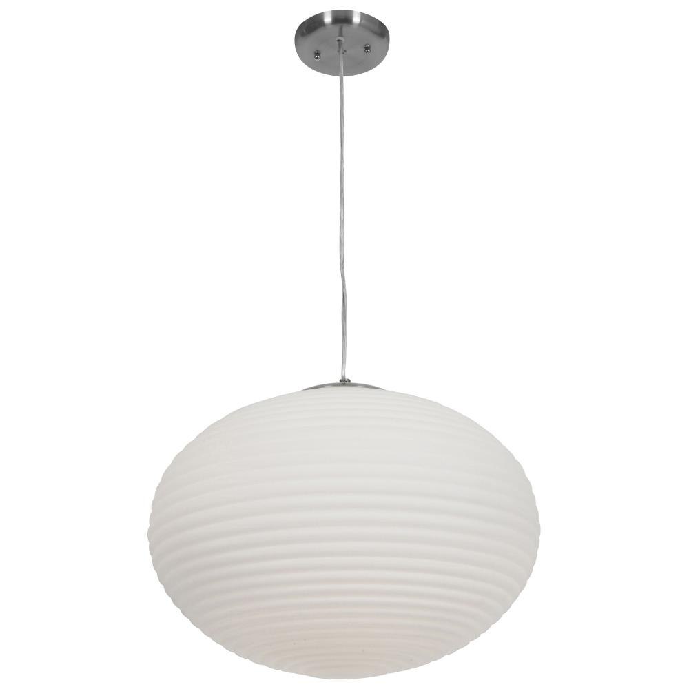 Callisto-Ribbed Pendant-18 Inches Wide By 24 Inches Tall