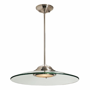 Phoebe-15W 1 Led Convertible Semi-Flush Mount/Pendant-19 Inches Wide By 4 Inches Tall