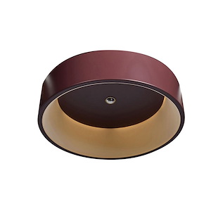 Radiant-30W 1 LED Flush Mount in Contemporary Style-17.5 Inches Wide by 5 Inches Tall