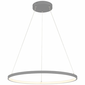 Anello - 42W 1 LED Pendant In Contemporary Style-0.75 Inches Tall and 31.5 Inches Wide