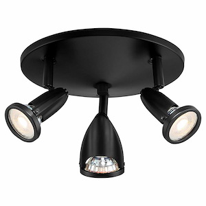 Cobra - Spotlight Cluster in Contemporary Style-10 Inches Wide by 4 Inches Tall