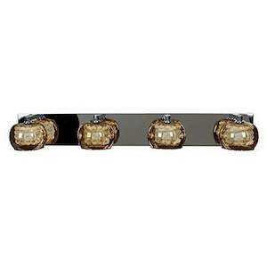 Glam-4 Light Vanity-Bath Light-33.5 Inches Wide By 4.75 Inches Tall - 469950