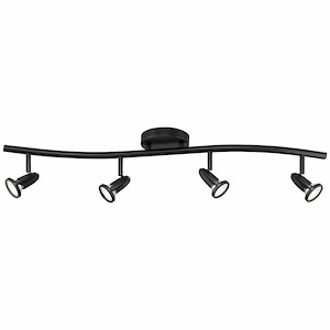 Cobra-22W 4 Led Wall/Flush Mount In Contemporary Style-33 Inches Wide By 5.5 Inches Tall - 1012318