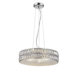 Magari-33W 1 Led Medium Crystal Pendant-18 Inches Wide By 5.1 Inches Tall - 616327