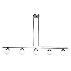 Classic-30W 5 Led Linear Pendant-43 Inches Wide By 7.5 Inches Tall - 520906