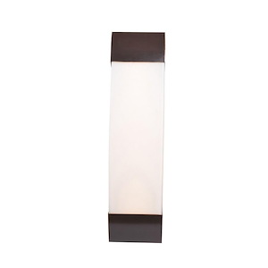 West End-17W 1 LED Bath Vanity in Modern Style-17 Inches Wide by 3 Inches Tall - 616316