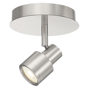 Lincoln-5.5W 1 Led Track Light In Transitional Style-6 Inches Wide By 6.5 Inches Tall