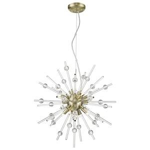 Burst-Pendant in Transitional Style-21.25 Inches Wide by 25.5 Inches Tall