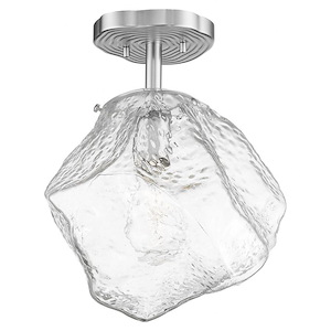Boulder-Semi Flush In Transitional Style-10 Inches Wide By 13.25 Inches Tall - 1207544