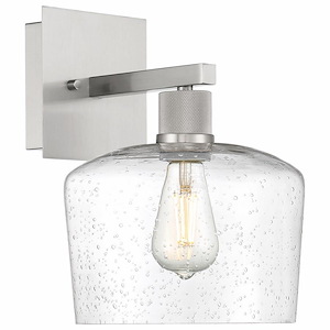 Port Nine - 9W 1 LED Wall Sconce In Transitional Style-12 Inches Tall and 9 Inches Wide